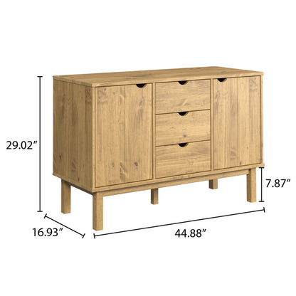 Wood Buffet Sideboard Norden | Furniture Dash