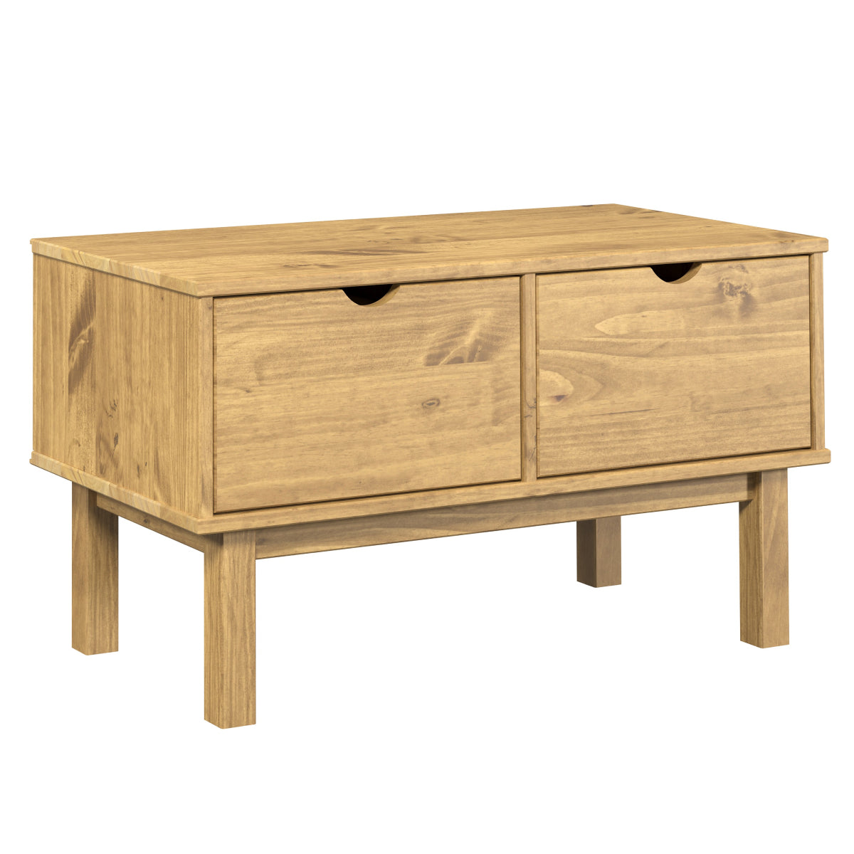 Wood TV Entertainment Stand Norden | Furniture Dash