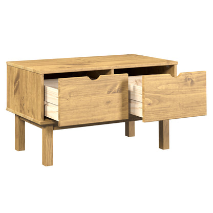 Wood TV Entertainment Stand Norden | Furniture Dash