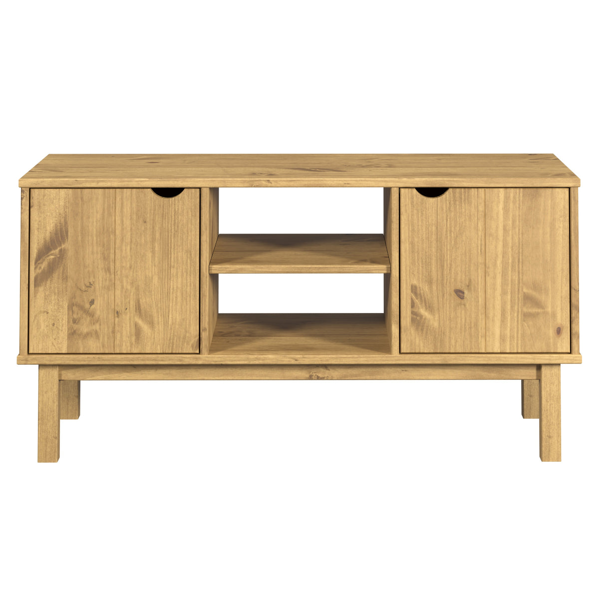 Wood TV Entertainment Stand Norden | Furniture Dash