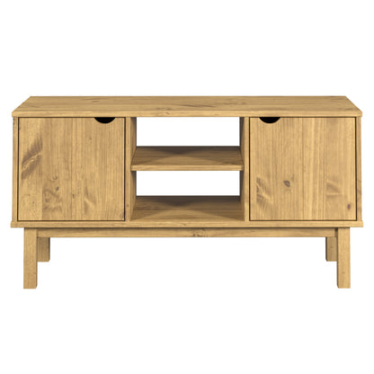 Wood TV Entertainment Stand Norden | Furniture Dash