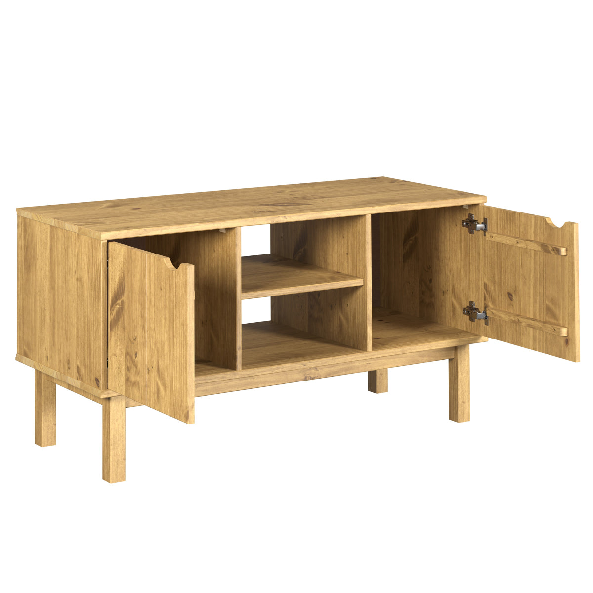 Wood TV Entertainment Stand Norden | Furniture Dash