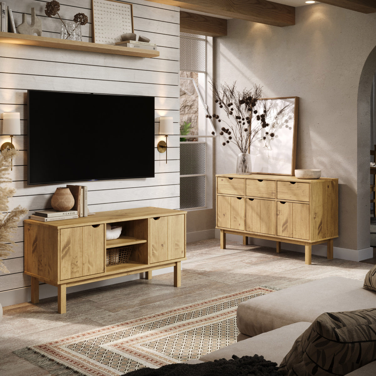 Wood Buffet Sideboard Norden | Furniture Dash