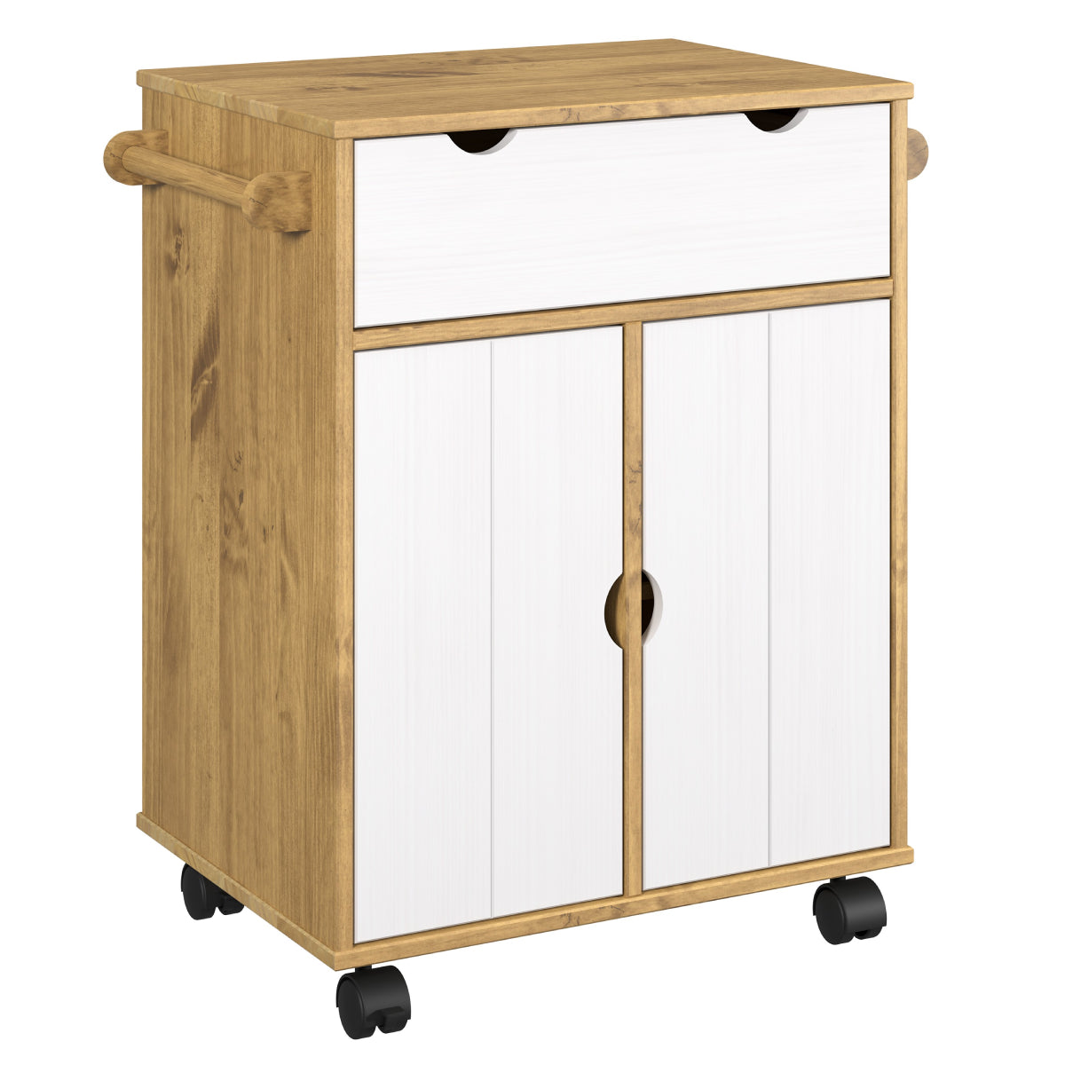 Wood Bar 2 Doors Norden | Furniture Dash
