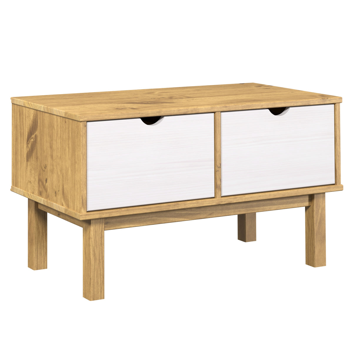 Wood TV Entertainment Stand Norden | Furniture Dash