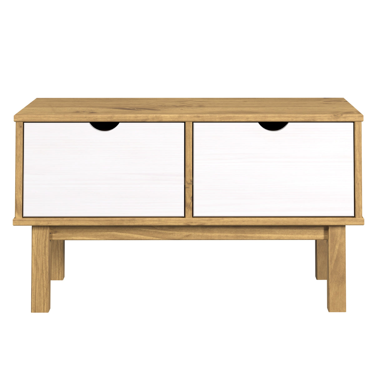 Wood TV Entertainment Stand Norden | Furniture Dash