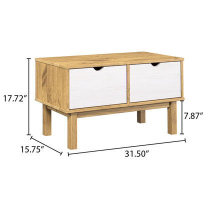 Wood TV Entertainment Stand Norden | Furniture Dash