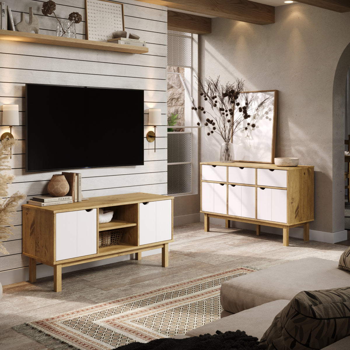 Wood Buffet Sideboard Norden | Furniture Dash