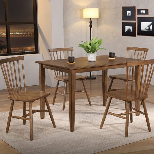 SmartBuy Set of Leg Table and 4 Dinning Chairs