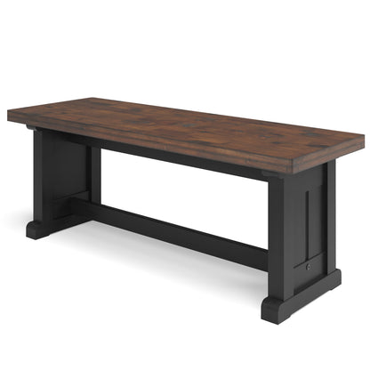 Corner Dining Set Harvest Black | Furniture Dash