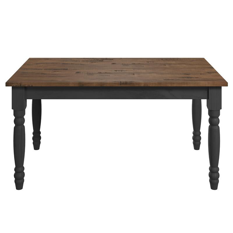 Wood Dining Table Black | Furniture Dash