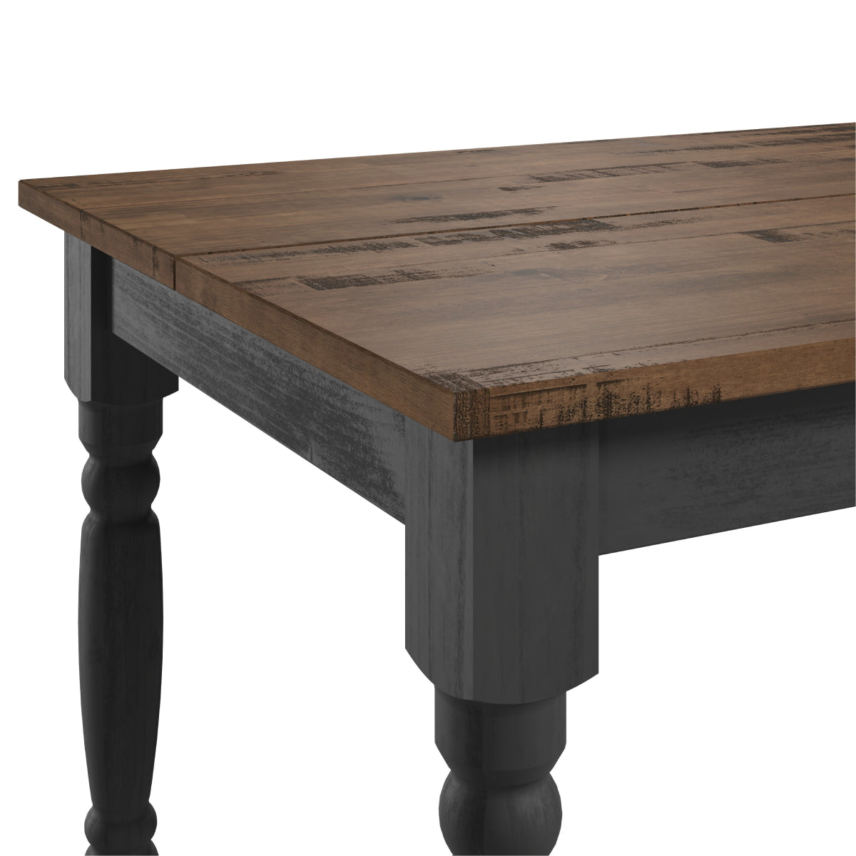 Wood Dining Table Black | Furniture Dash
