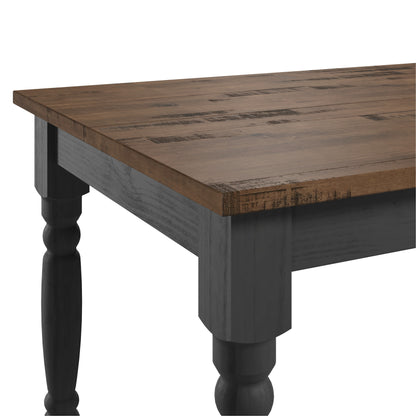 Wood Dining Table Black | Furniture Dash