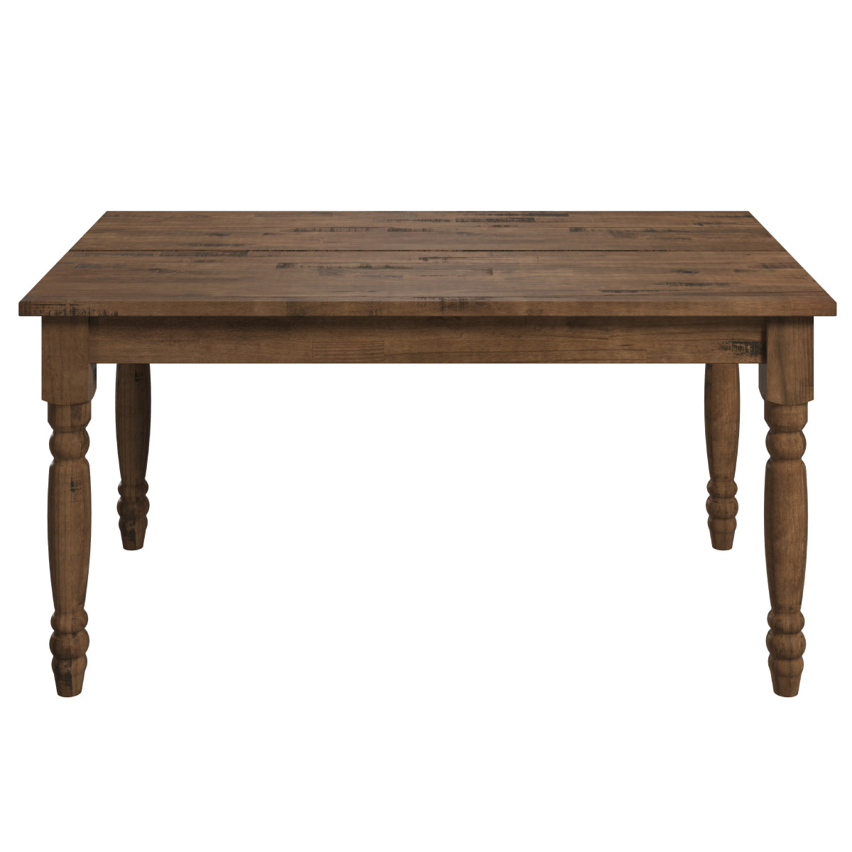 Wood Dining Table Walnut Distressed | Furniture Dash
