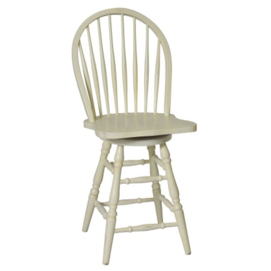 Windswept Shores Windsor 24"H Swivel Barstool BM