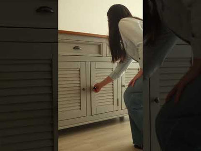 Sideboard / Kitchen Island Easy Assembly Corona Gray | Furniture Dash