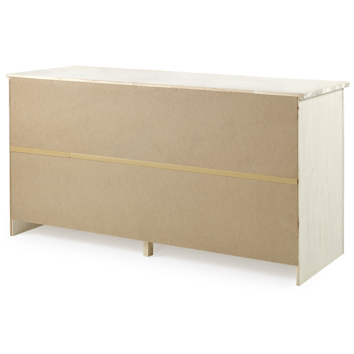 Wood Buffet Sideboard White Distressed | Furniture Dash