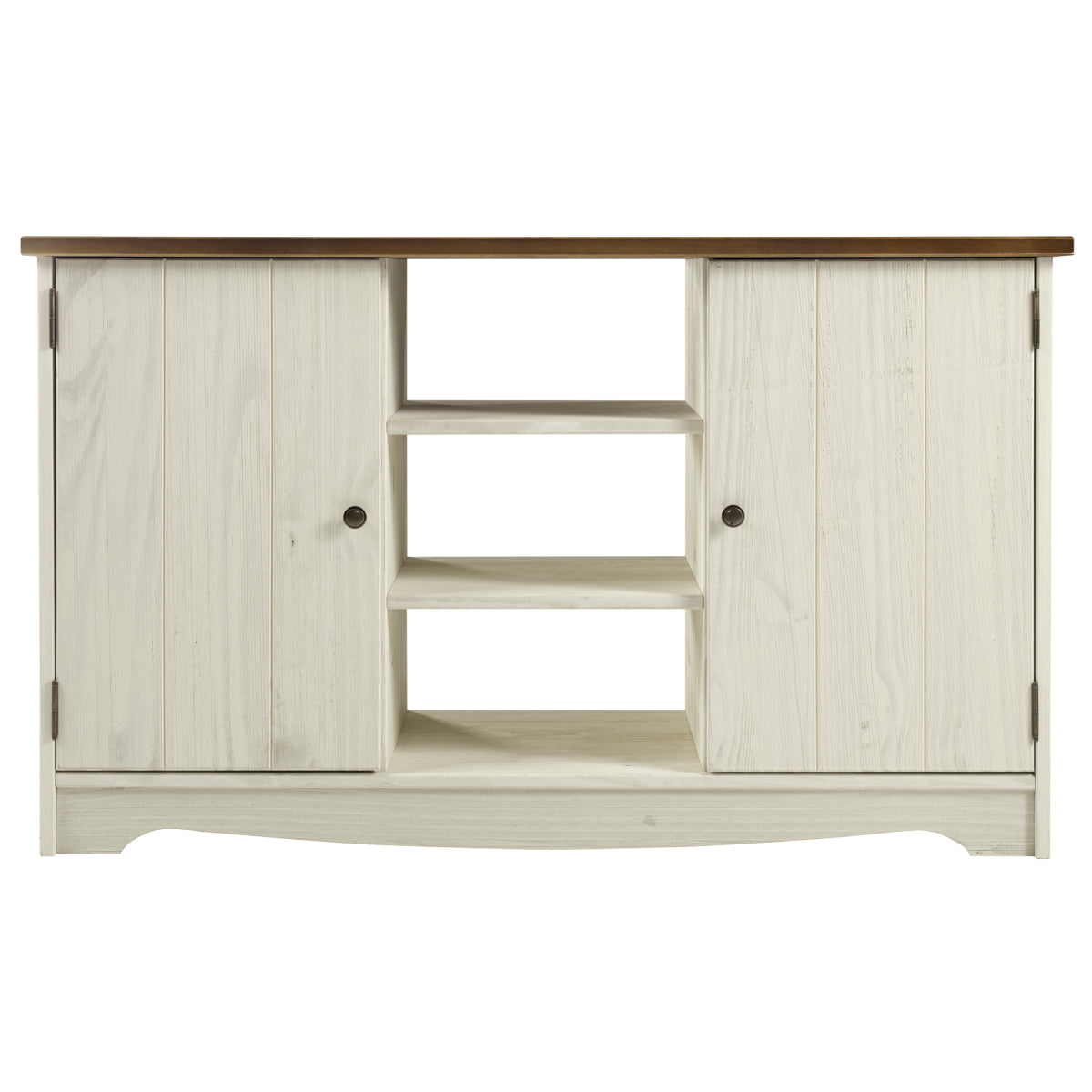 Wood Buffet Sideboard White Distressed | Furniture Dash