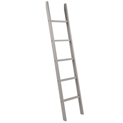 Wood Blanket Ladder Corona Gray | Furniture Dash
