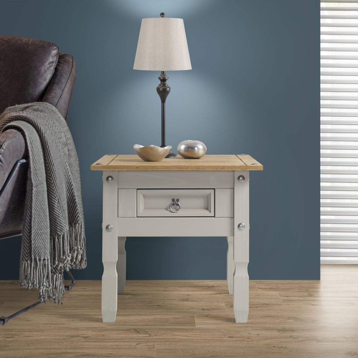 Side Table Corona Gray | Furniture Dash