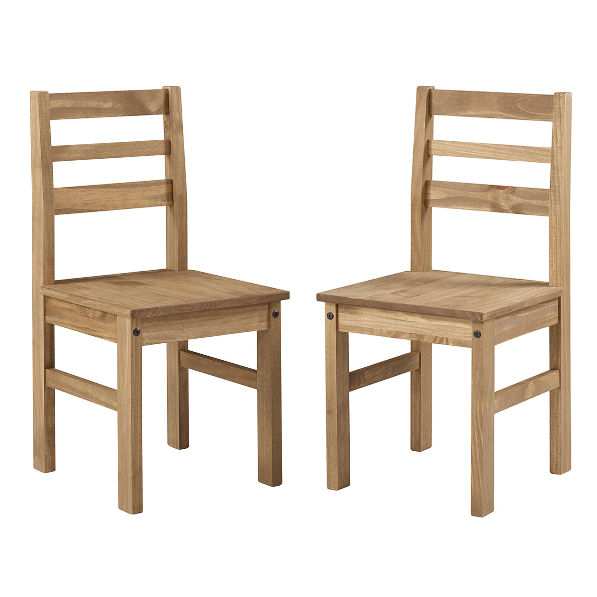 Solid Wood Dining Chair (Set of 2) Corona | Furniture Dash