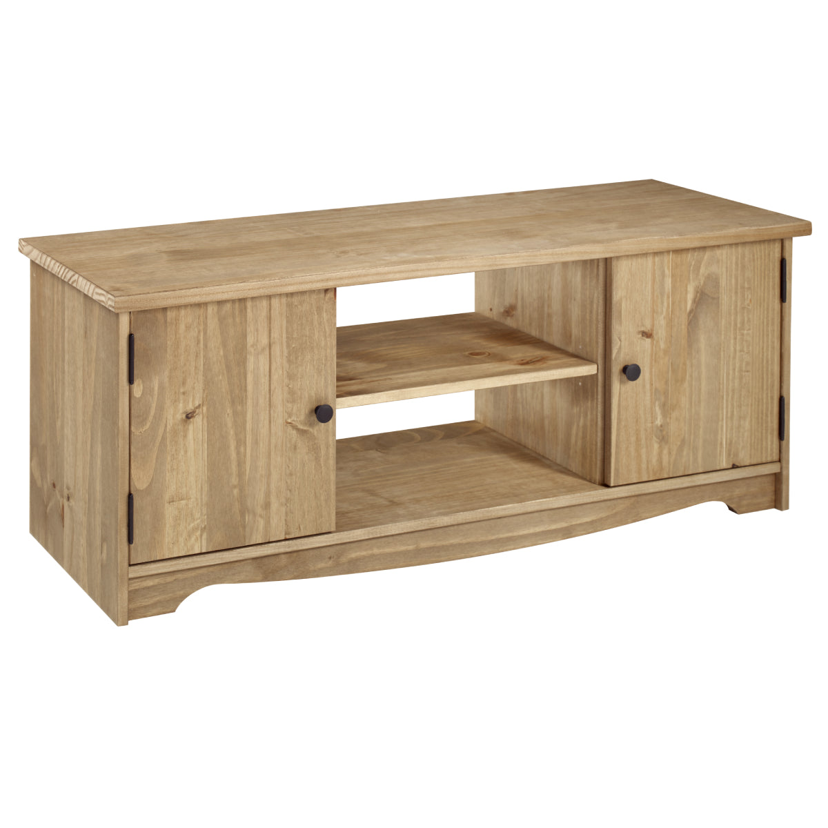 Wood TV Entertainment Stand Corona | Furniture Dash