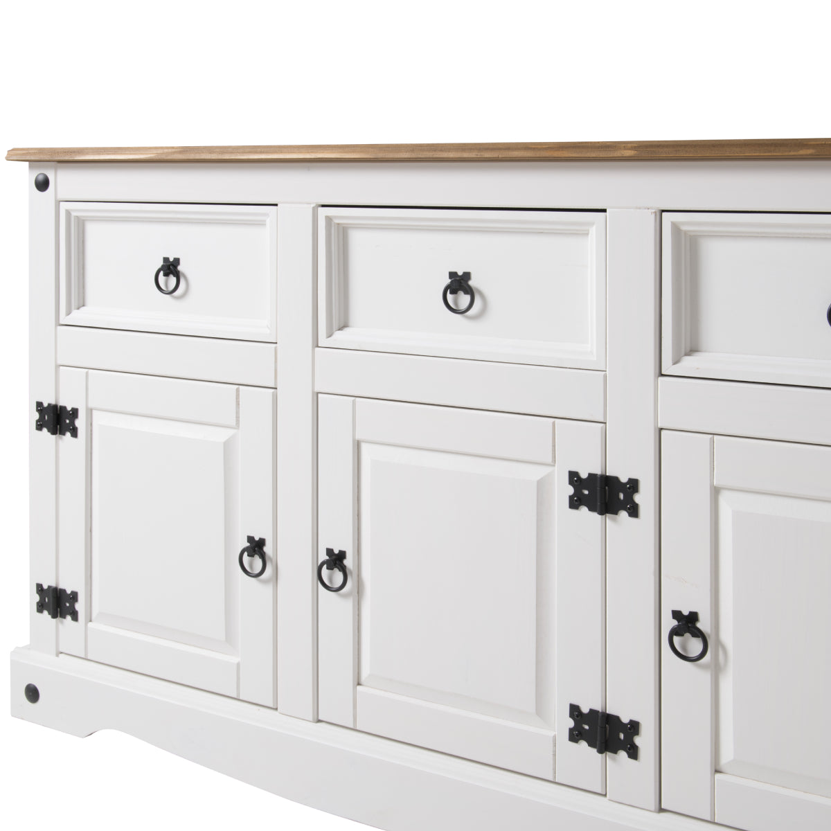 Wood Buffet Sideboard Corona Snow | Furniture Dash