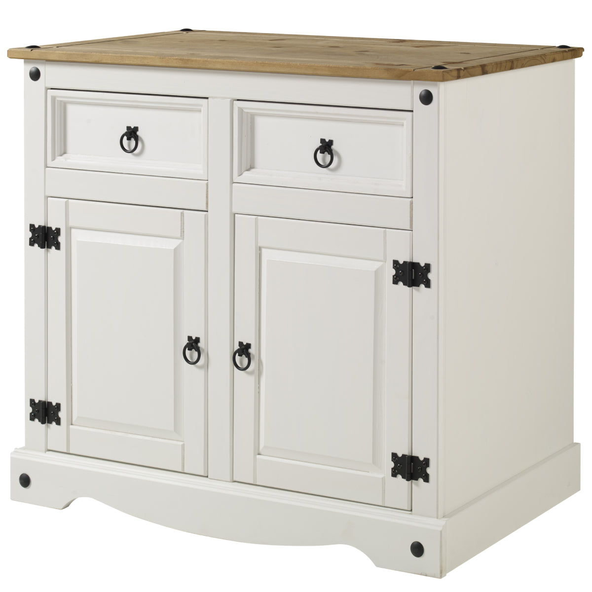 Wood Buffet Sideboard Corona Snow | Furniture Dash