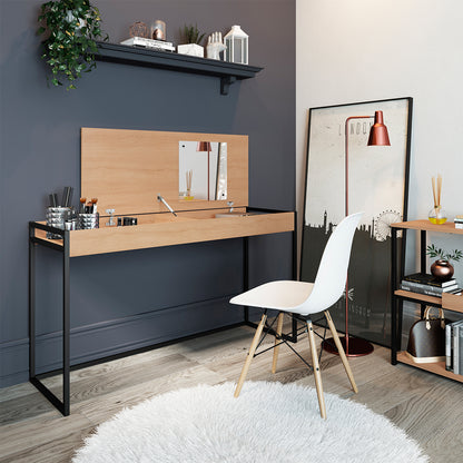 Prague Office Desk With Mirror | Furniture Dash