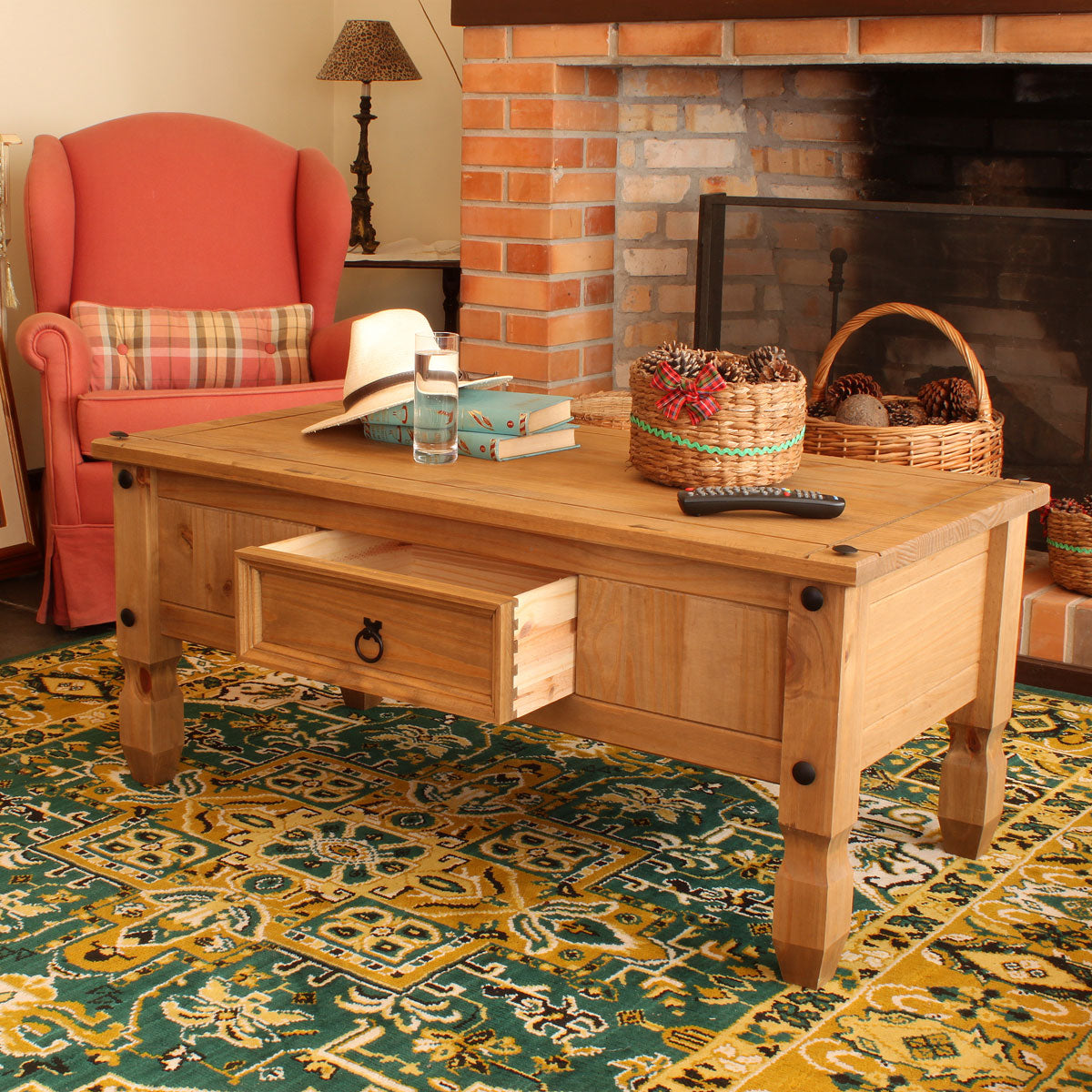 Wood Coffee Table Corona | Furniture Dash