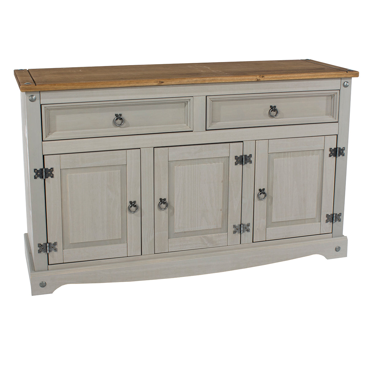 Wood Buffet Sideboard Corona Gray | Furniture Dash