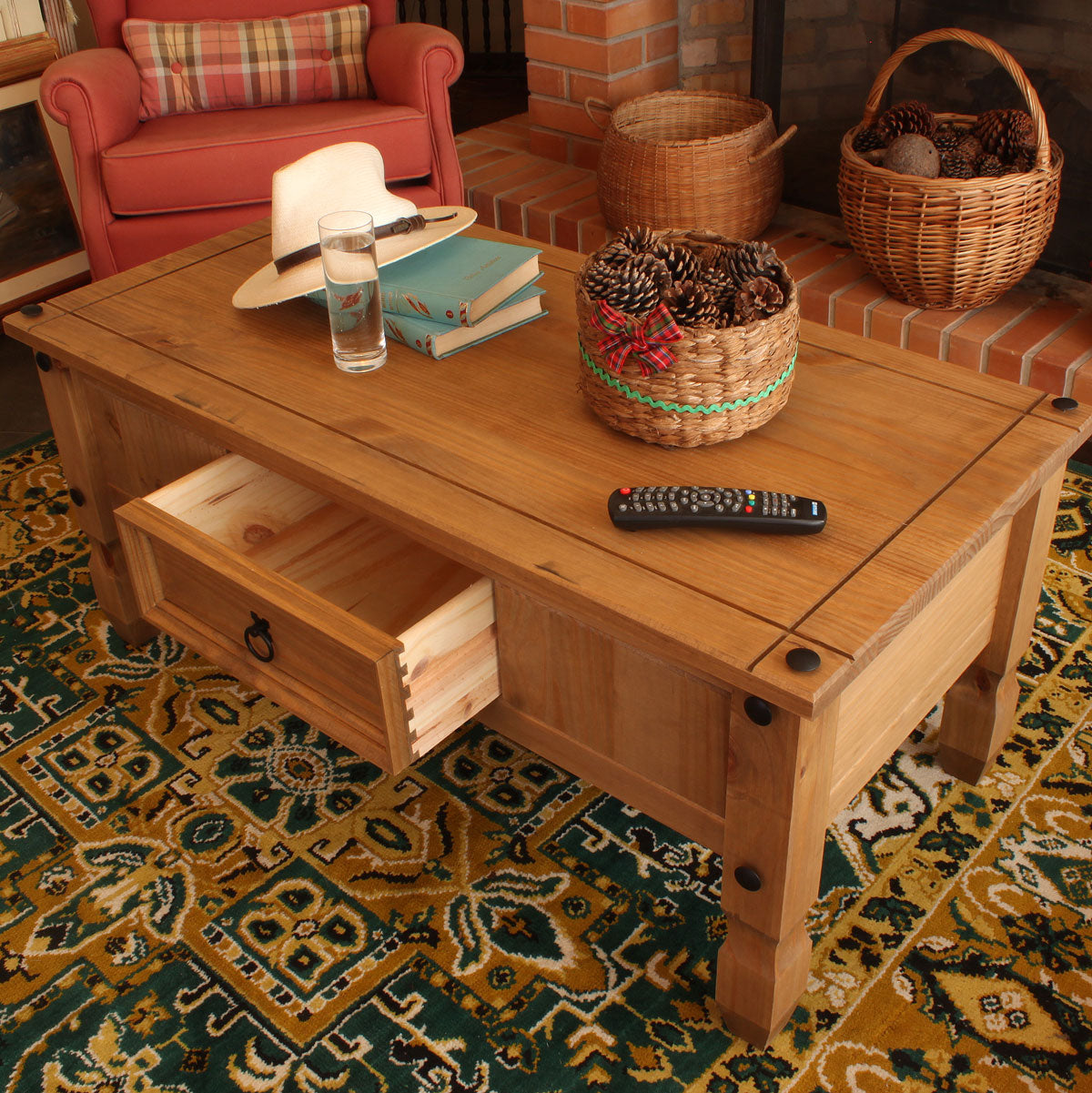 Wood Coffee Table Corona | Furniture Dash